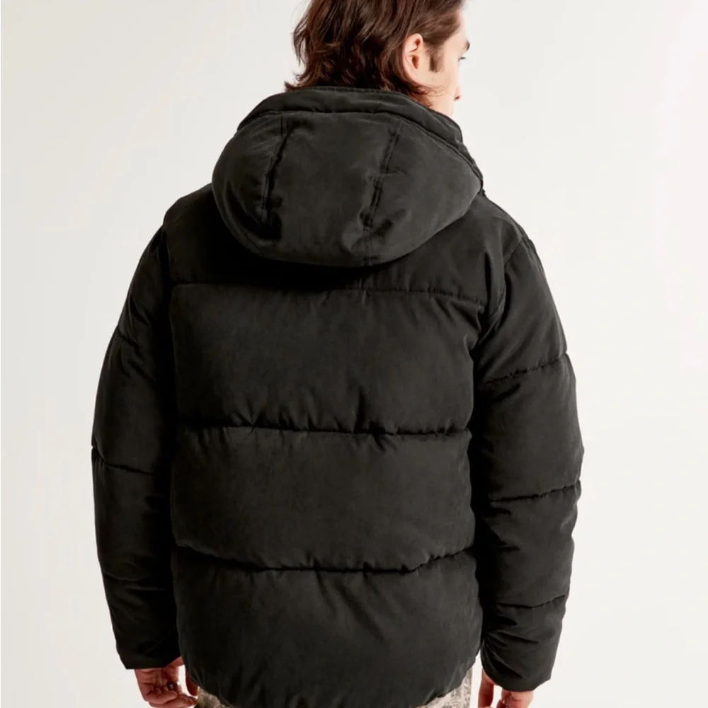 Abercrombie & Fitch Men’s Ultra Puffer Coat with Hood - Picture 8 of 10